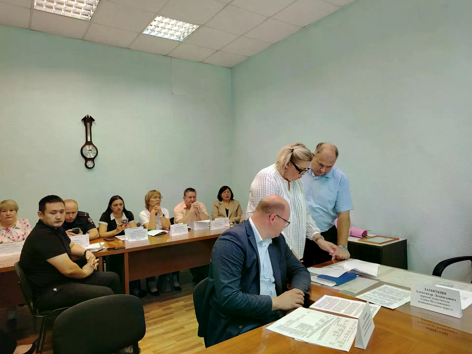 ОЧЕРЕДНОЕ ВЫЕЗДНОЕ ЗАСЕДАНИЕ МЕЖВЕДОМСТВЕННОЙ КОМИССИИ ПО КООРДИНАЦИИ ОКАЗАНИЯ НЕОБХОДИМОЙ СОЦИАЛЬНОЙ ПОДДЕРЖКИ И ПОМОЩИ УЧАСТНИКАМ СПЕЦИАЛЬНОЙ ВОЕННОЙ ОПЕРАЦИИ И ЧЛЕНАМ ИХ СЕМЕЙ КУРГАНСКОЙ ОБЛАСТИ ПРОШЛО 27 АВГУСТА В ПЕТУХОВСКОМ МУНИЦИПАЛЬНОМ ОКРУГЕ